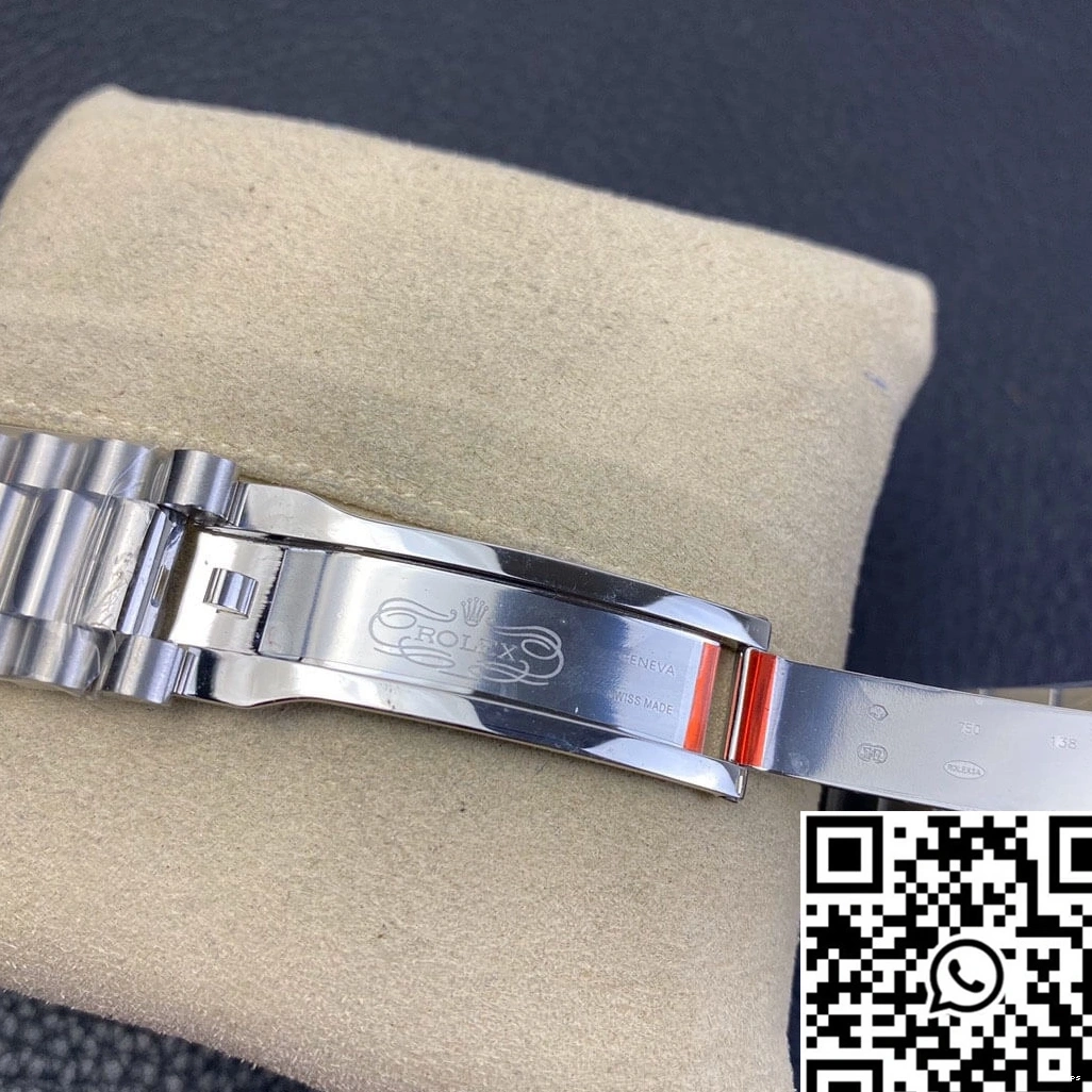 EW Blue M128239-0023 Rolex Factory Gradient Dial Day-Date Diamond 0420